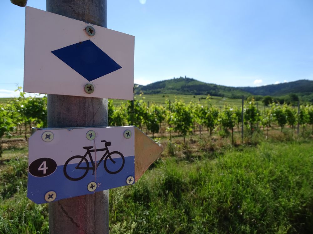 Balisage randonnée ©Tourisme Eguisheim Rouffach (1) Balisage randonnée ©Tourisme Eguisheim Rouffach (1)